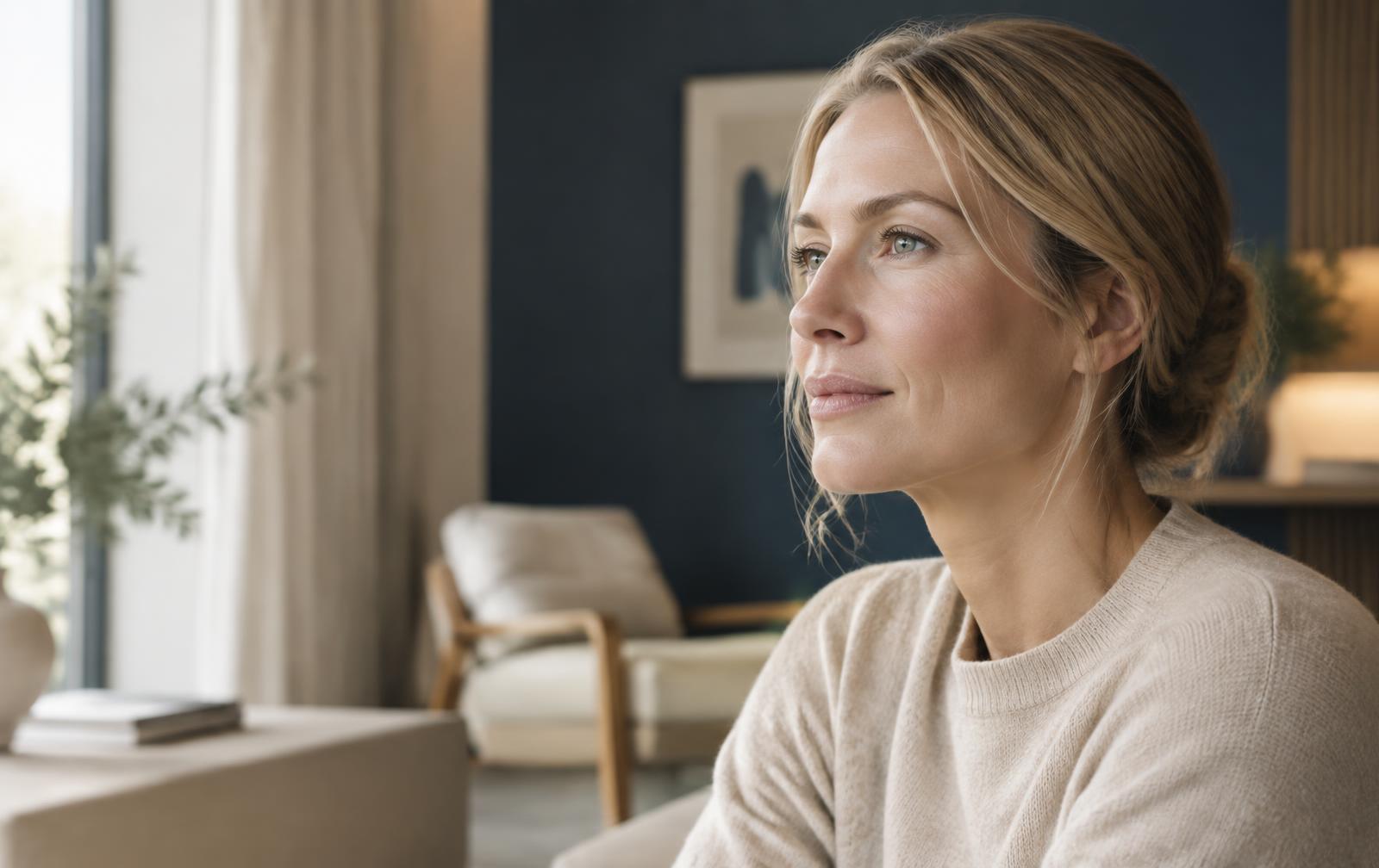 Lugn hud inför behandling mot ansiktsrodnad